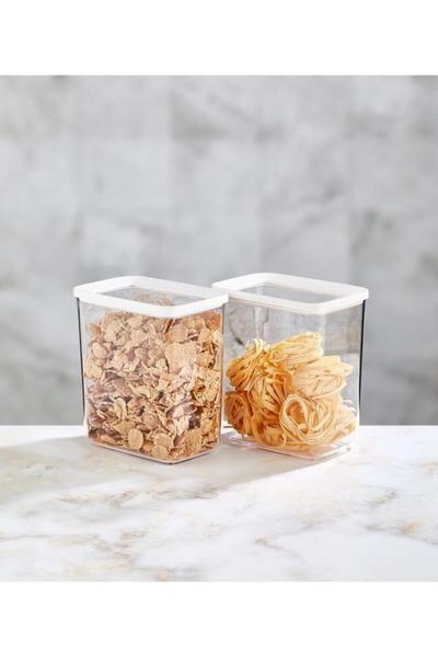 Vip Ahmet Dikdörtgen Şeffaf Saklama Kabı 2li Set | 2x2200ml | VIPAHMET-VP-102