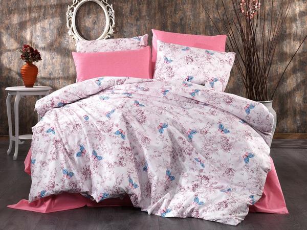 Dowry Land Nare Double Duvet Cover Set Pink