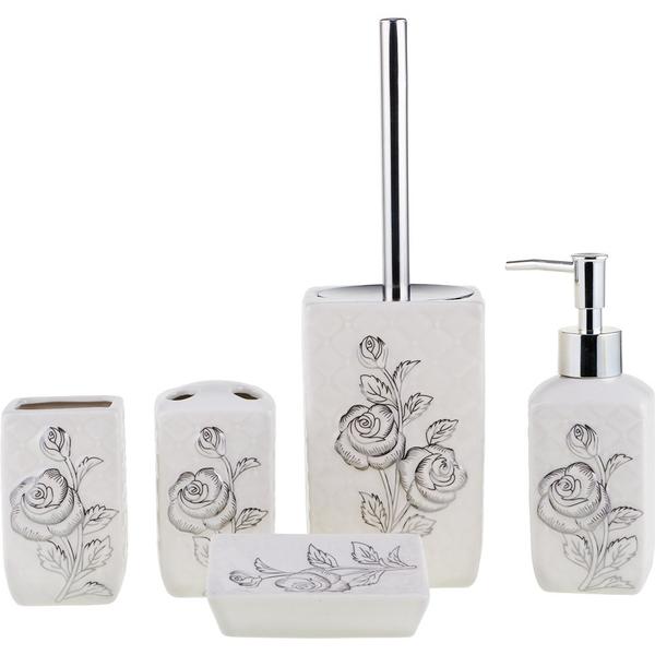 Almina 5'li | Porselen | WC Banyo Seti | Al-9492