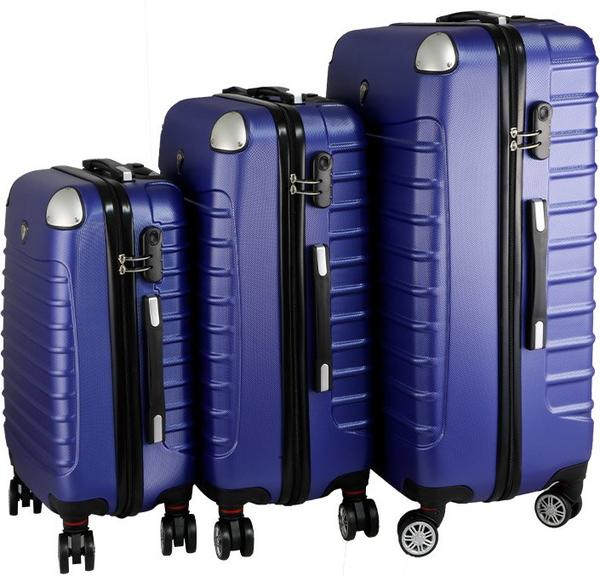 Hoffmanns ABS 3'lü Bavul Seti | Kraliyet Mavisi | 73328