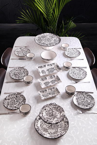 Queens Kitchen | Rose 18 Parça Kahvaltı&Yemek Seti