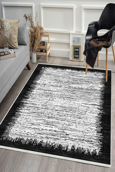 Birkilim Yıkanabilir Dekoratif Halı İpeksi Kaymaz Taban | MLN-IP-HS-383