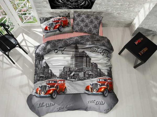 Altınbaşak Creaforce Nevresim Takım New York Çift Kişilik | 2213