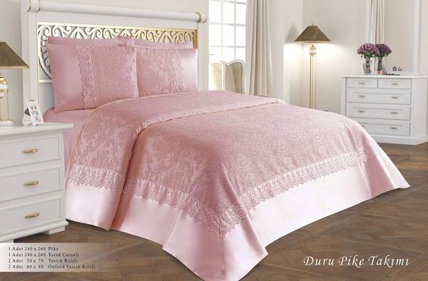 Trend Home Collection Duru Pike Takımı | 6 Parça | Pembe