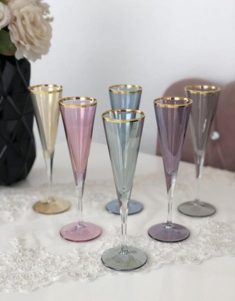 Paşabahçe Lot de 6 tasses à café V-line