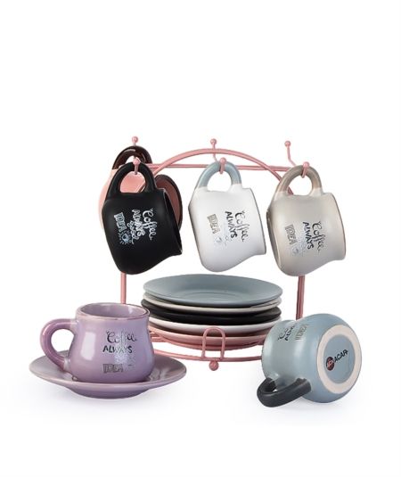 Acar | Keramik-Becherset für 6 Personen