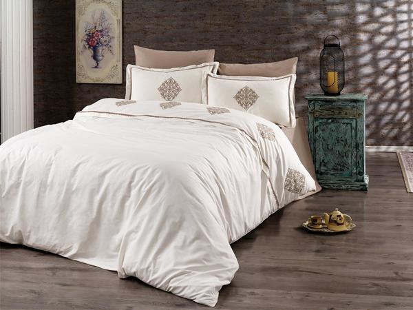 Adenya Doppelbettbezug Set Cappucino