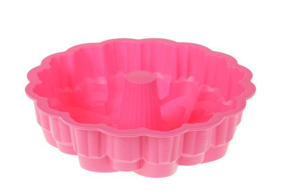 Paci Kek Pasta Kalıbı Çiçek Form Pembe | PAC-600112-Pink