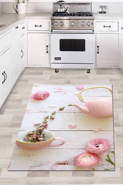 Birkilim Yıkanabilir İpeksi Kaymaz Taban Mutfak Halısı | MLN-IP-HT-099