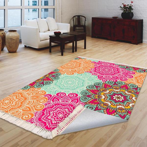 Milano Yıkanabilir Dekoratif Halı Kaymaz Taban | 8mm | MLN-HS485-1