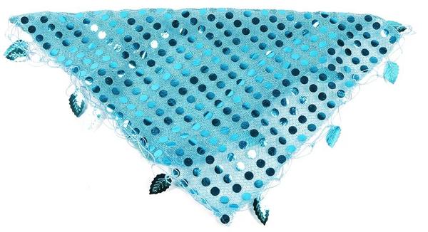 Dekonaz Halay Mendili Pullu Payeli 10 Adet | Turkuaz