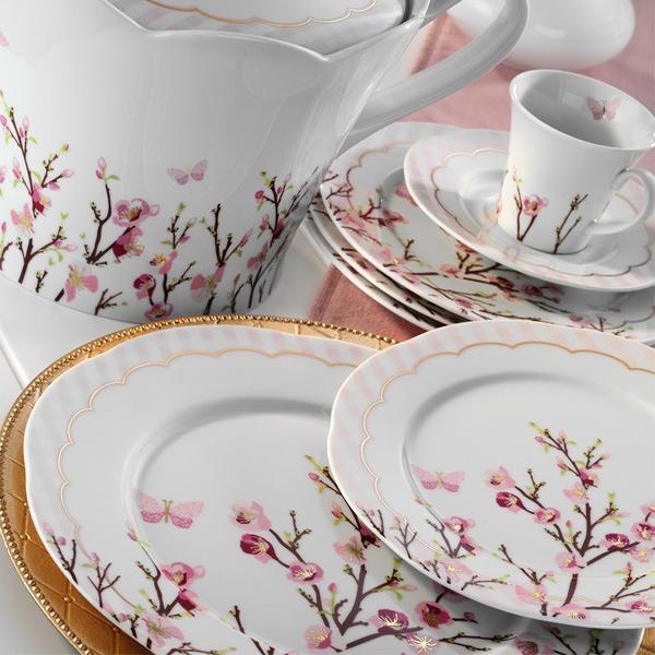 Kütahya Porselen Lindos 83 Parça Yemek Takımı | Yuvarlak | 12 Kişilik | KTH-8561