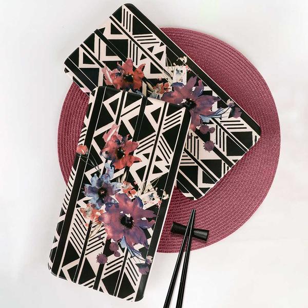 Leylak Kayık Tabak 33 Cm 2 Adet - 18231 | Keramika