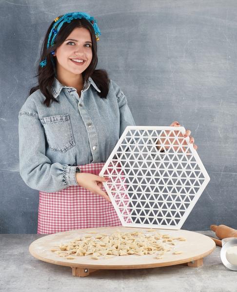 Vip Ahmet | Üçgen Mantı Kalıbı XL 40 cm