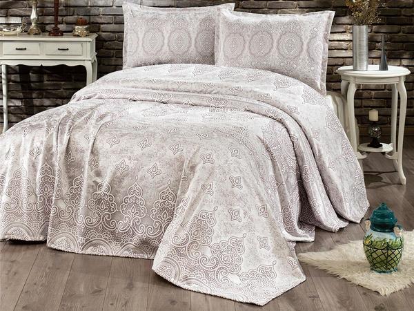 Eylul Bed Cover Plum