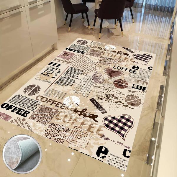 Milano Yıkanabilir Dekoratif Halı Kaymaz Taban | 8mm | MLN-NEWHM556-1