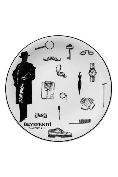 Kütahya Porselen Centilmen Serisi Pasta Tabağı 10513