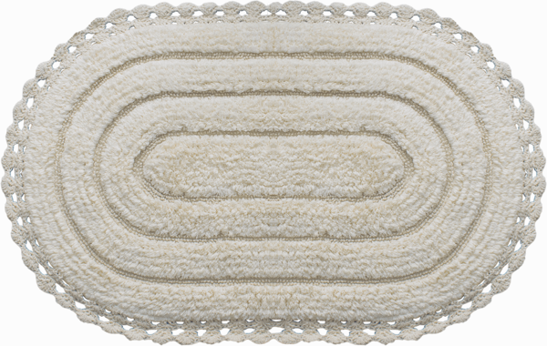 Dematex Banyo Paspas Seti %100 Pamuklu Krem 2 Parça