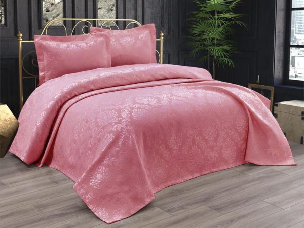 Dowery Diamond Double Plain Pique Set 3 Pièces Poudre