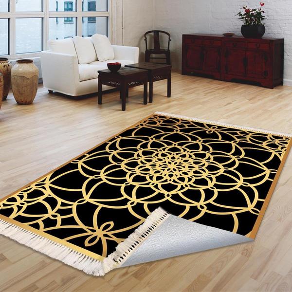 Milano Yıkanabilir Dekoratif Halı Kaymaz Taban | 8mm | MLN-HS448-1