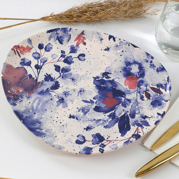 Keramika | Red Trior Pasta Tabağı