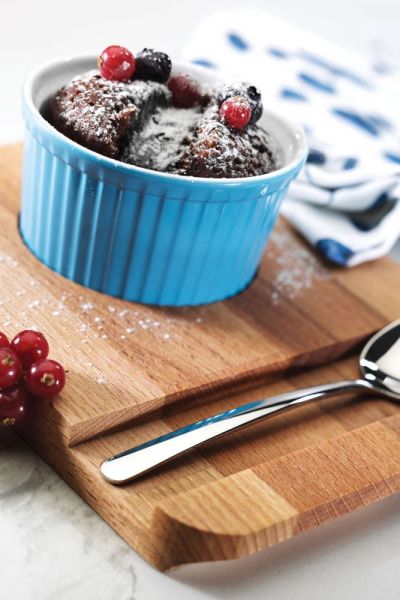 Kütahya Porselen 9 cm Sufle Kasesi Mavi