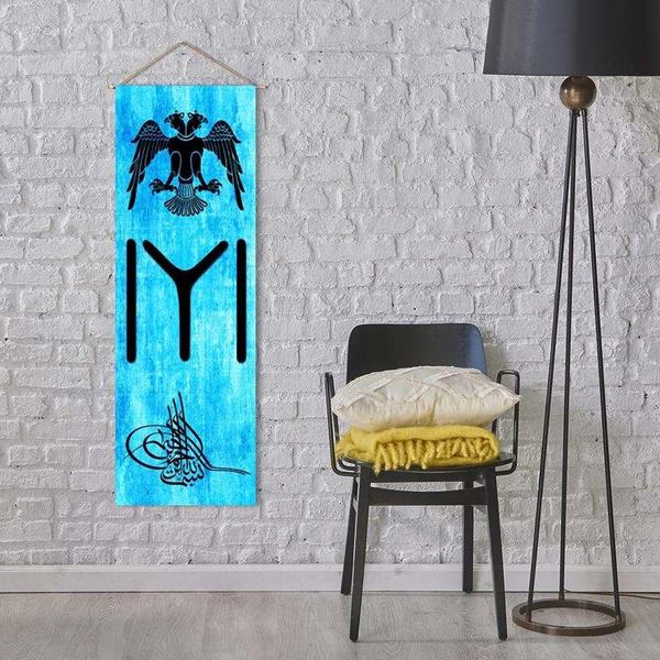 Askılı Kanvas Tablo - IYI KAYI Osmanlı