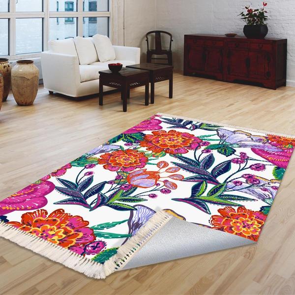 Milano Yıkanabilir Dekoratif Halı Kaymaz Taban | 8mm | MLN-HS460-1