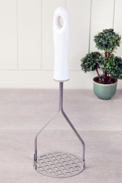 Presse-purée en acier de luxe avec poignée en acrylique