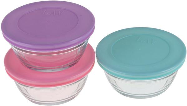 LAV Saklama KabıSeti 3 Parça 250 ml.