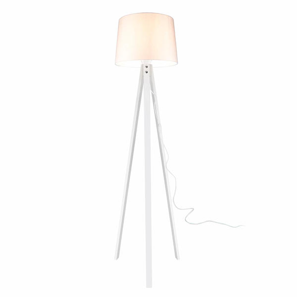 Deko Floor Lamp White Foot Powder Hat