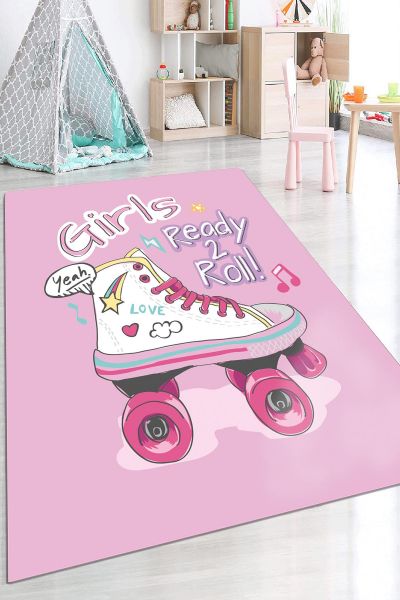 Birkilim Yıkanabilir Dekoratif Halı İpeksi Kaymaz Taban | MLN-IP-HP-640