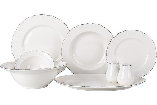 Almina | Yemek Takımı | Fine Porselen | 28 Parça | 6 Kişilik | Al-2072-1