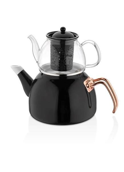 Neva Sweet Premium Bitter Çaydanlık 2,6 L | Siyah | N2611