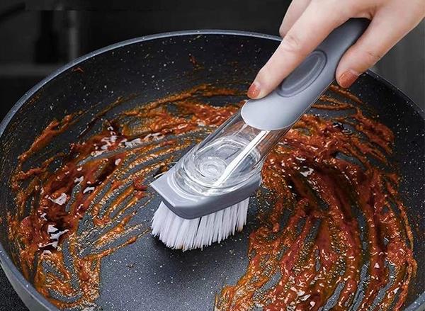 Bayev Deterjan Hazneli Bulaşık Ve Zemin Yıkama Fırçası