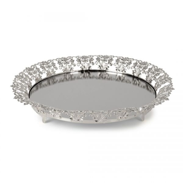 T0309S 25 PATTERN TRAY 25 CM FUME GUMUS | IPEK-HLV047