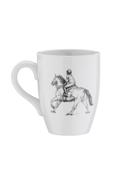 Kütahya Porselen Sporcu Mug Bardak Atlı