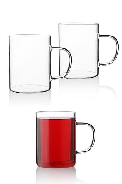 Bayev 3-Piece Borasilicate Fireproof Glass Mug Set