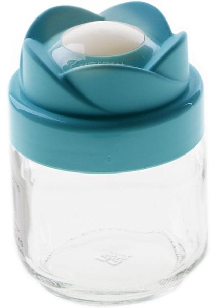 Miradan Cam Kavanoz 200ml Turkuaz