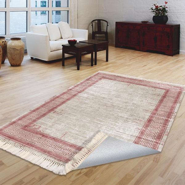 Milano Yıkanabilir Dekoratif Halı Kaymaz Taban | 8mm | MLN-DOT-HT668