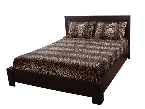 Leopar Desenli Tek Kişilik Çarşaf Takımı