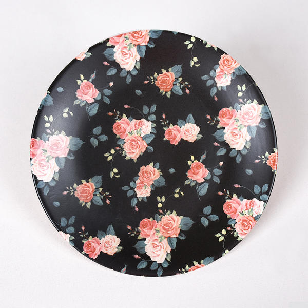 Siyah Gül Kahvaltı Takımı 15 Parça 4 Kişilik - 18229 | Keramika