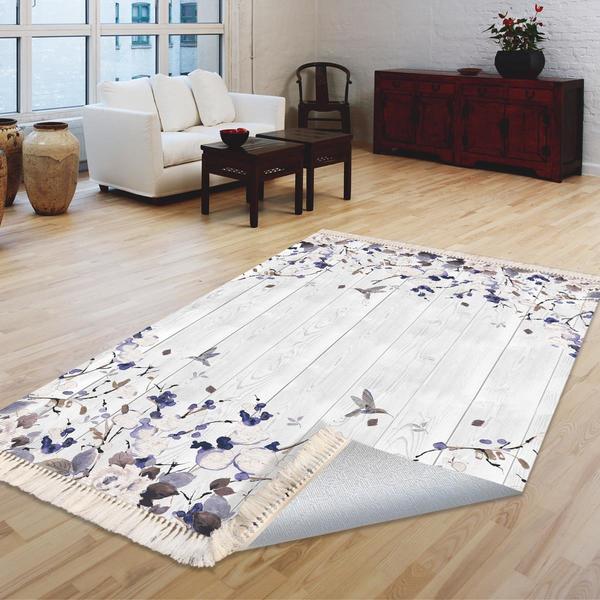 Milano Yıkanabilir Dekoratif Halı Kaymaz Taban | 8mm | MLN-DOT-HT300