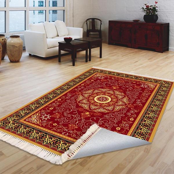 Milano Yıkanabilir Dekoratif Halı Kaymaz Taban | 8mm | Multi | MLN-HK026-1