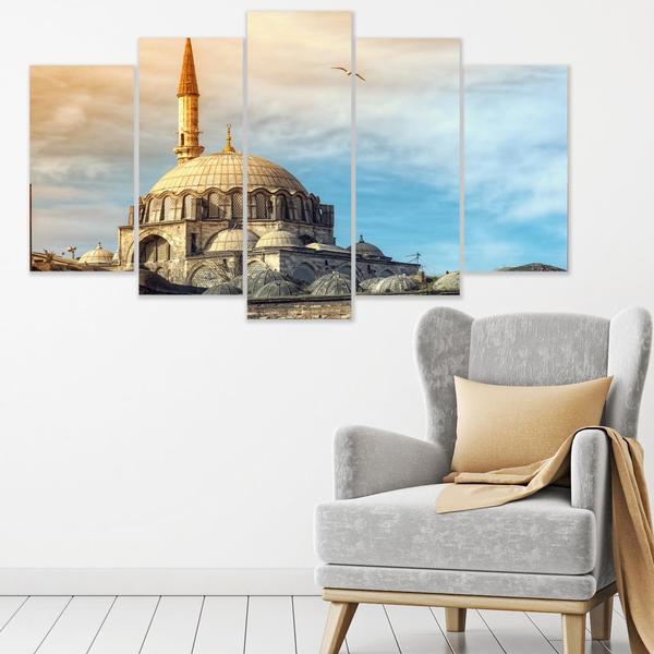 Dekonaz 5 Parça Tablo | Sultan Ahmet Camii | b-4999