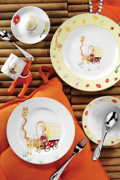 Kütahya Porselen Uzun Zürafa Mama Takımı