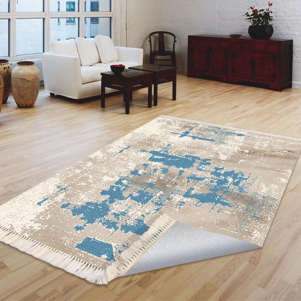 Milano Yıkanabilir Dekoratif Halı Kaymaz Taban | 8mm | MLN-DOT-HT642