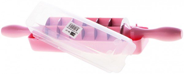 Dekonaz Mantı Merdanesi 7 Bıçaklı | Pembe