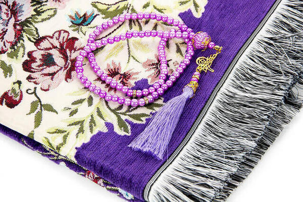 Ramazana Özel Set 49 - Seccade - Şal - Tesbih - Kutulu