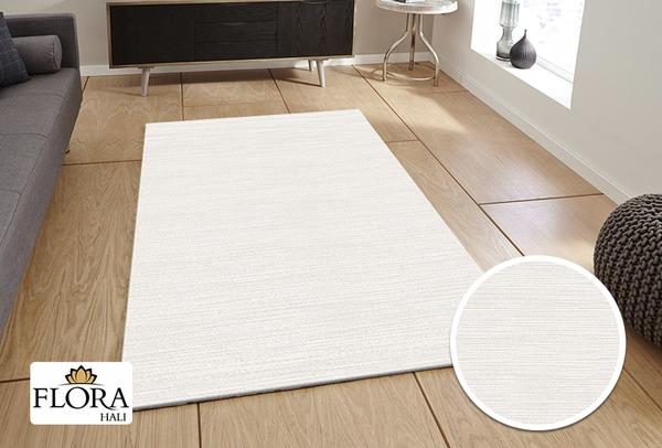 Flora Gökçe Collection Halı | Krem | F-4357A-Cream
